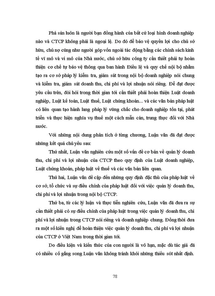 image for page Pháp luật về quản lý doanh thu, chi phí và lợi nhuận trong công ty cổ phần ở Việt Nam