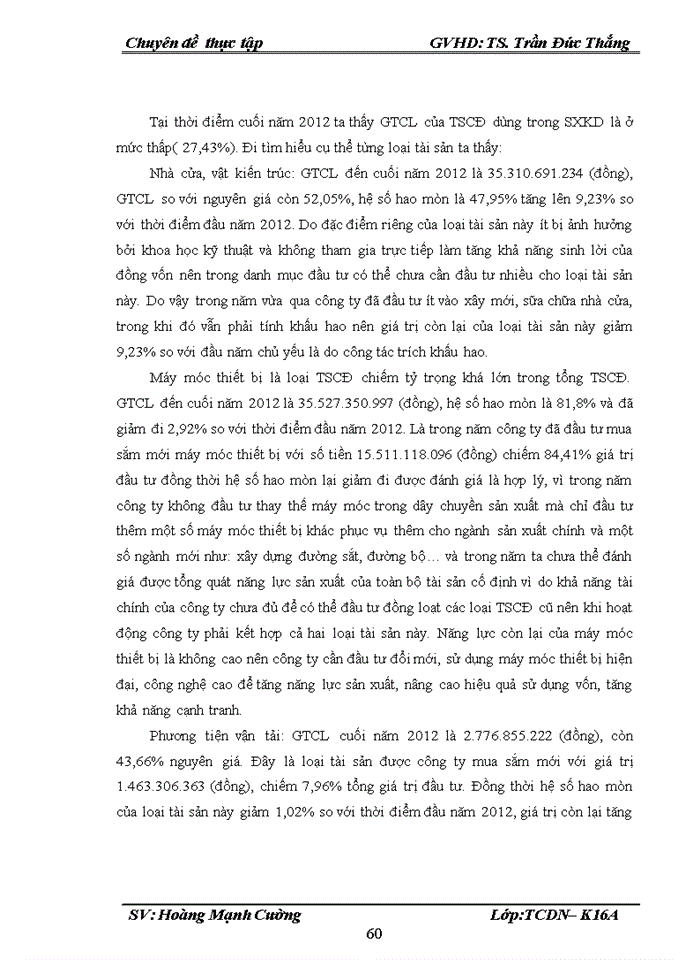 image for page Một số giải pháp nâng cao hiệu quả sử dụng vốn kinh doanh của công ty Cổ phần mía đường Nông Cống