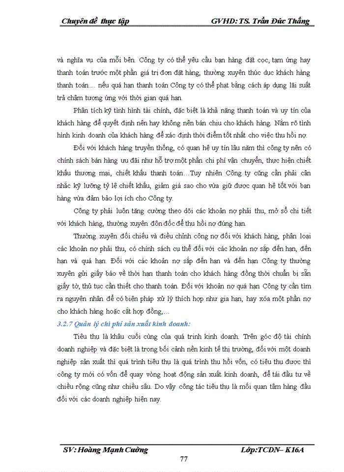 image for page Một số giải pháp nâng cao hiệu quả sử dụng vốn kinh doanh của công ty Cổ phần mía đường Nông Cống