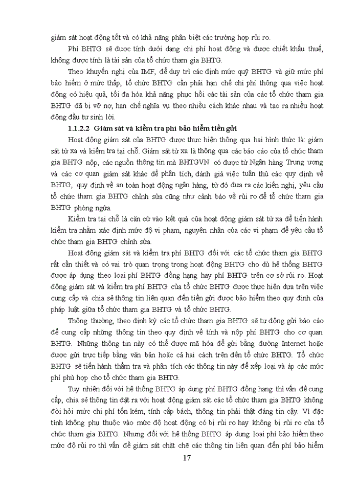 image for page Quản lý phí Bảo hiểm tiền gửi tại Bảo hiểm tiền gửi Việt Nam
