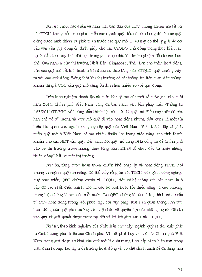 image for page Một số giải pháp thúc đẩy sự phát triển quỹ đầu tư dạng mở tại Việt Nam