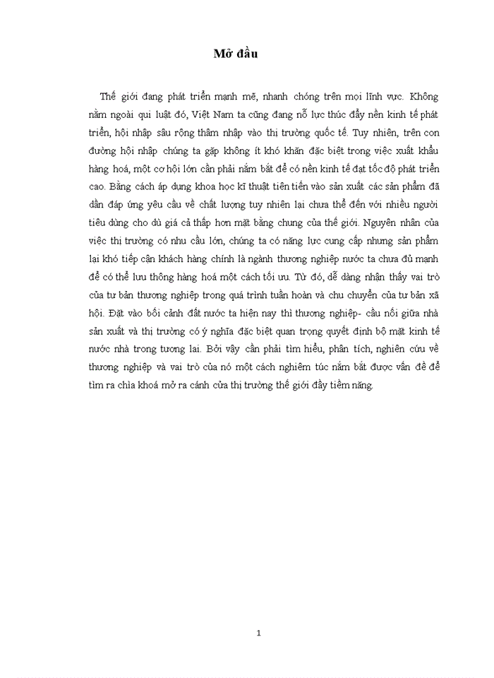 image for page Vai trò của tư bản thương nghiệp trong quá trình tuần hoàn và chu chuyển của tư bản xã hội