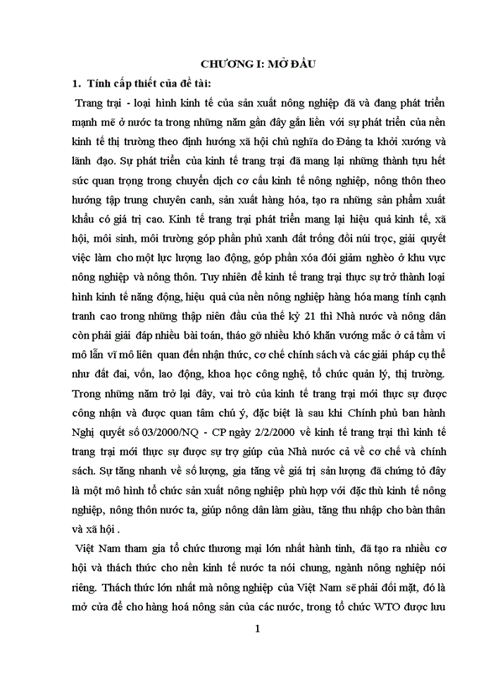 image for page Thực trạng và giải pháp phát triển kinh tế trang trại nước ta