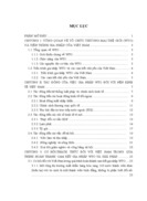 Quá trình phát triển nền kinh tế của Việt Nam khi gia nhập Tổ chức Thương mại Thế giới WTO