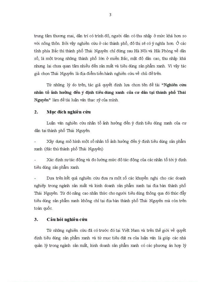 image for page Nghiên cứu nhân tố ảnh hưởng đến ý định tiêu dùng xanh của cư dân tại thành phố Thái Nguyên