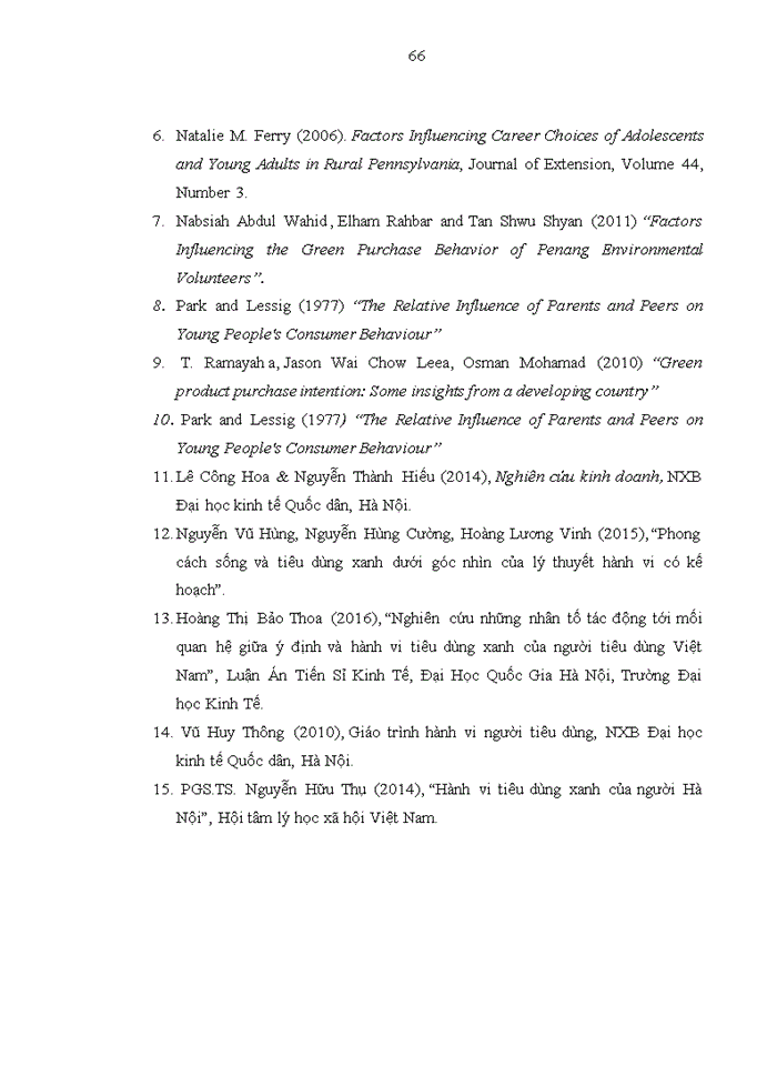 image for page Nghiên cứu nhân tố ảnh hưởng đến ý định tiêu dùng xanh của cư dân tại thành phố Thái Nguyên