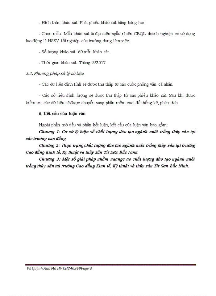 image for page Nâng cao chất lượng đào tạo ngành nuôi trồng thủy sản tại trường Cao đẳng Kinh tế, Kỹ thuật và thủy sản Từ Sơn Bắc Ninh