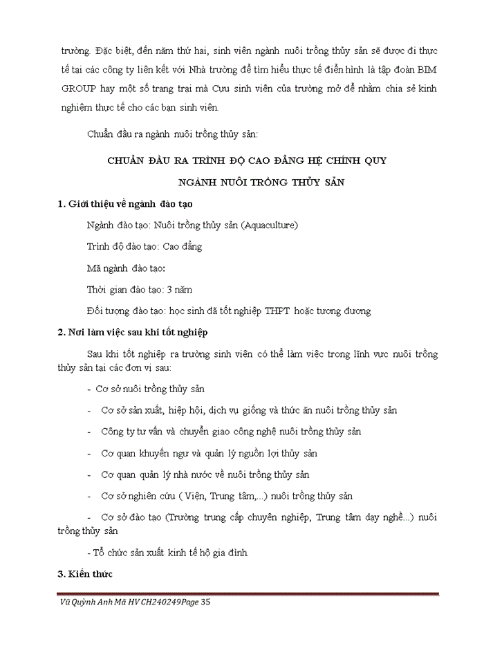 image for page Nâng cao chất lượng đào tạo ngành nuôi trồng thủy sản tại trường Cao đẳng Kinh tế, Kỹ thuật và thủy sản Từ Sơn Bắc Ninh