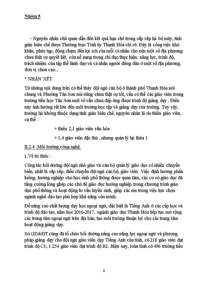 image for page Phân tích Môi trường bên ngoài của tổ chức