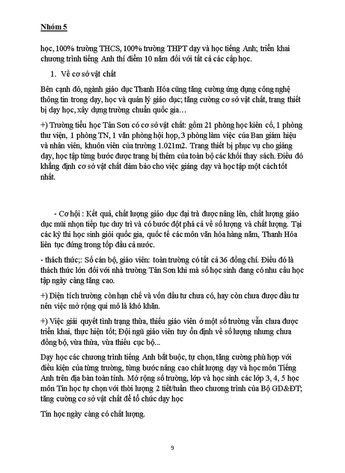 image for page Phân tích Môi trường bên ngoài của tổ chức