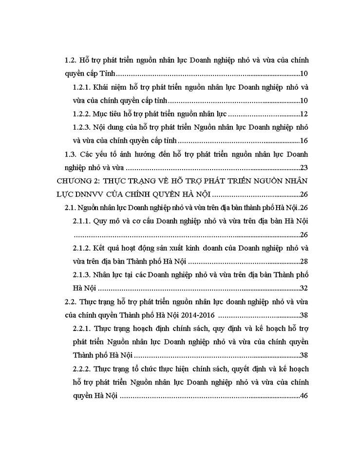image for page Phát triển Nguồn nhân lực Doanh nghiệp nhỏ và vừa trên địa bàn thành phố Hà Nội