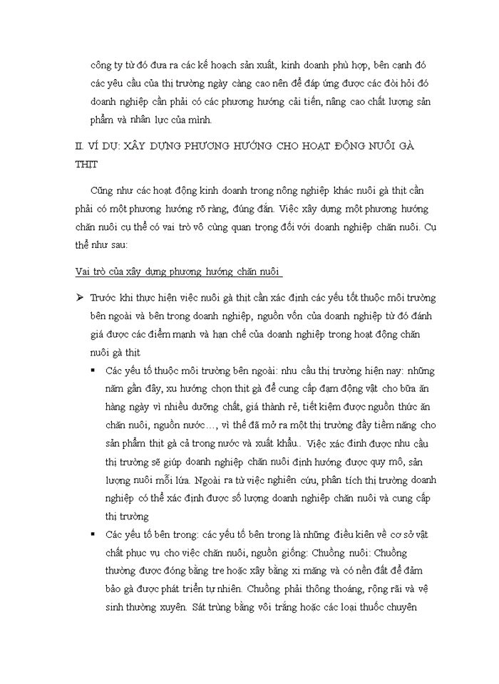 image for page Phương hướng sản xuất kinh doanh với một loại nông sản để chứng minh quan điểm của bạn