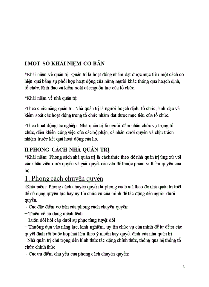 image for page Phân tích phong cách quản trị của một số nhà quản trị cấp cao trong thực tế Việt Nam