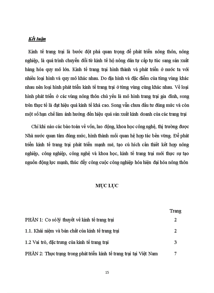 image for page Phân tích những thuận lợi, khó khăn trong phát triển kinh tế trang trại ở Việt Nam hiện nay