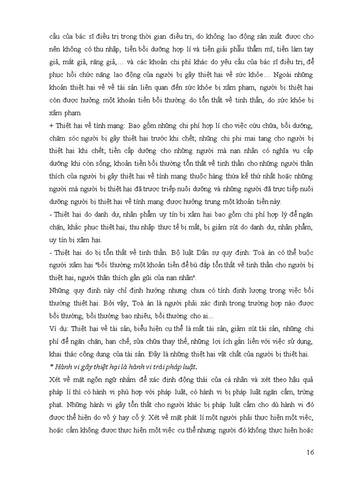 image for page Những quy định của pháp luật về trách nhiện bồi thường thiệt hại trong vụ án hình sự và bình luận khoa học về những điểm mới trong BLDS 2015