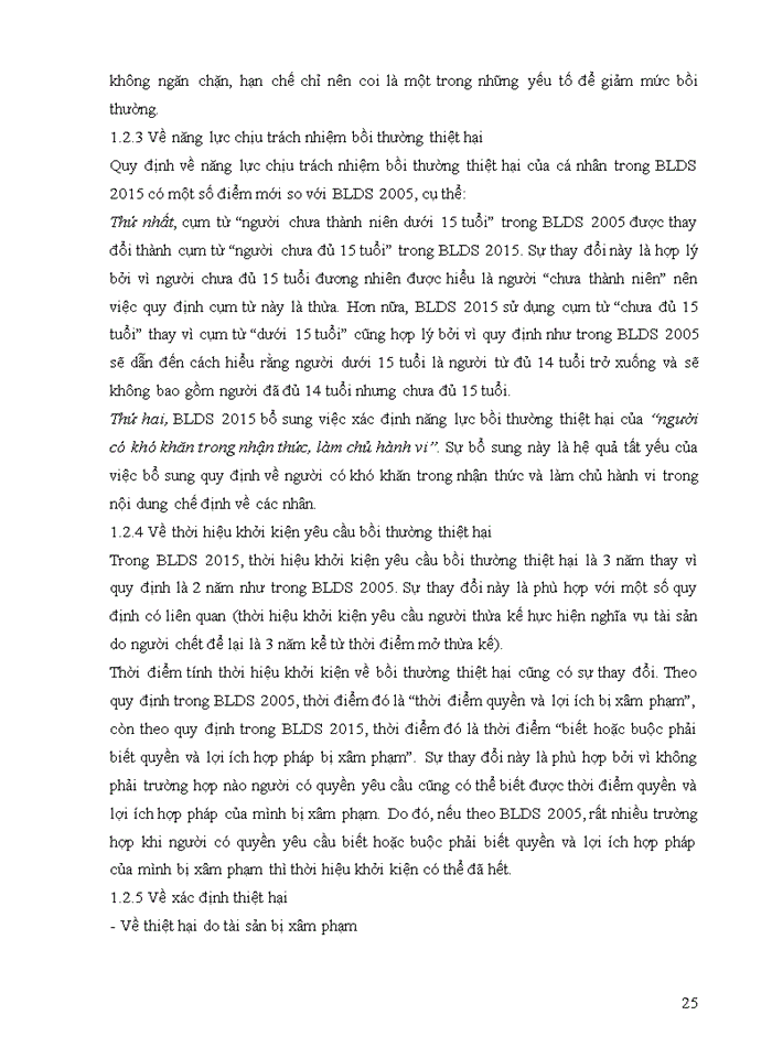 image for page Những quy định của pháp luật về trách nhiện bồi thường thiệt hại trong vụ án hình sự và bình luận khoa học về những điểm mới trong BLDS 2015