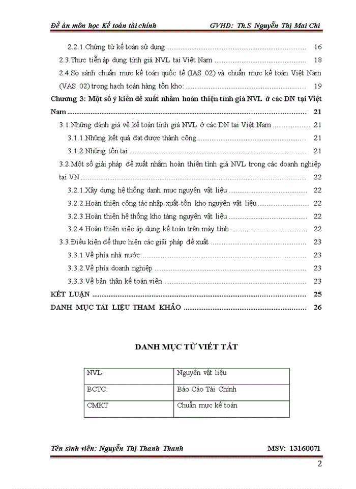 image for page Bàn về tính giá nguyên vật liệu trong doanh nghiệp