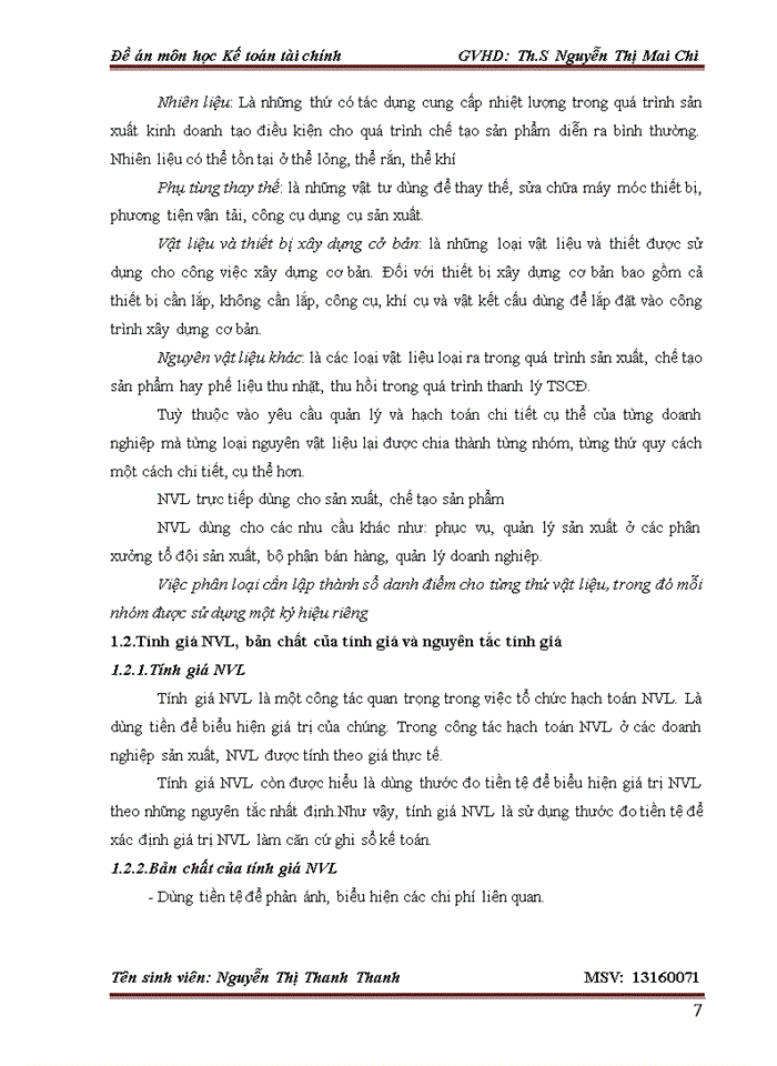 image for page Bàn về tính giá nguyên vật liệu trong doanh nghiệp