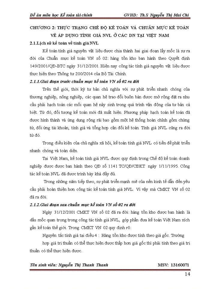 image for page Bàn về tính giá nguyên vật liệu trong doanh nghiệp