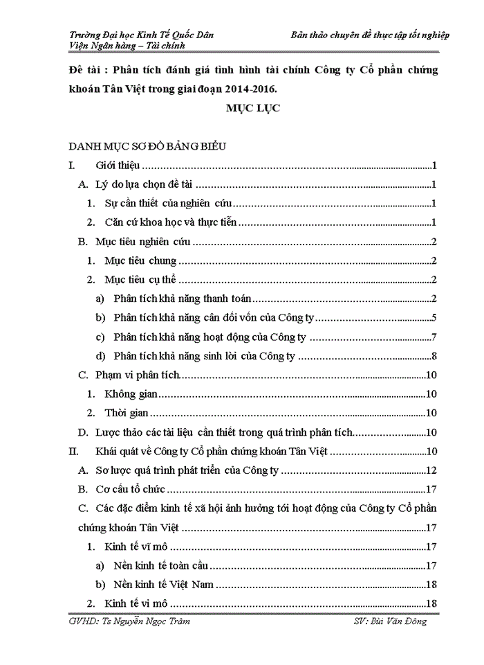 image for page Phân tích đánh giá tình hình tài chính Công ty Cổ phần chứng khoán Tân Việt trong giai đoạn 2014-2016