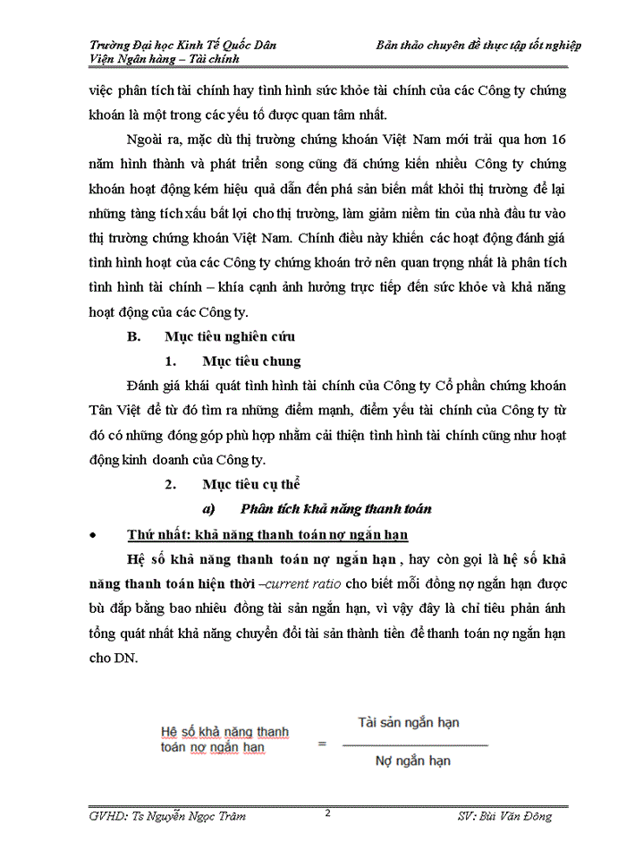 image for page Phân tích đánh giá tình hình tài chính Công ty Cổ phần chứng khoán Tân Việt trong giai đoạn 2014-2016