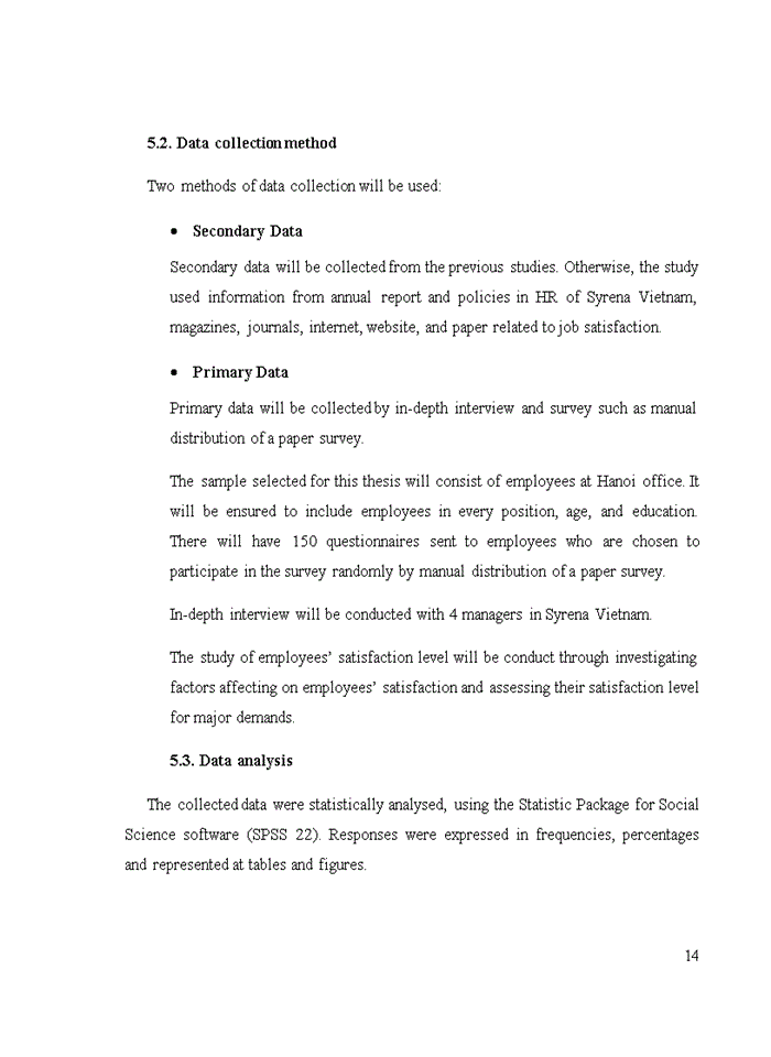 image for page Employee job satisfaction at syrena vietnam investment and development joint stock compnay