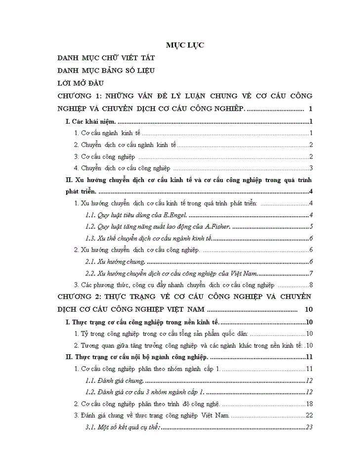 image for page Cơ cấu công nghiệp và chuyển dịch cơ cấu công nghiệp Việt Nam( giai đoạn 2010- 2020)