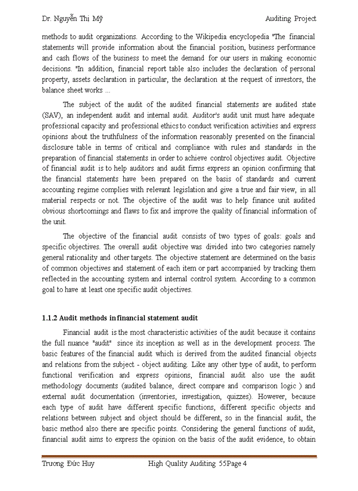 image for page Complete The audit planning of financial statements audit