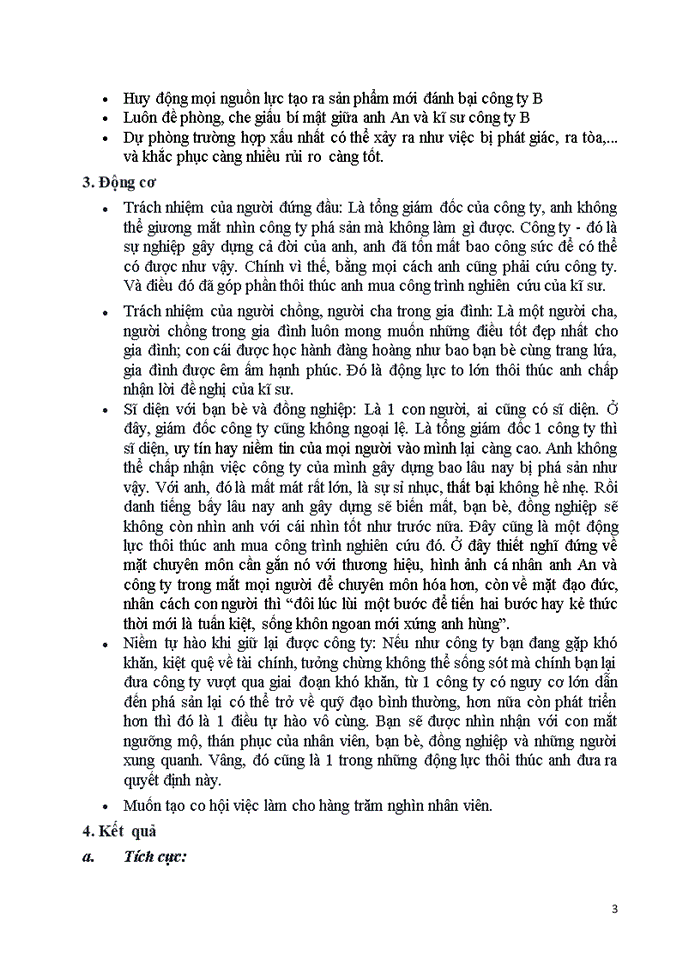 image for page Sử dụng công cụ Algorithm đạo đức để phân tích hành vi và ra quyết định trong một tình huống nan giải của hoạt động kinh doanh