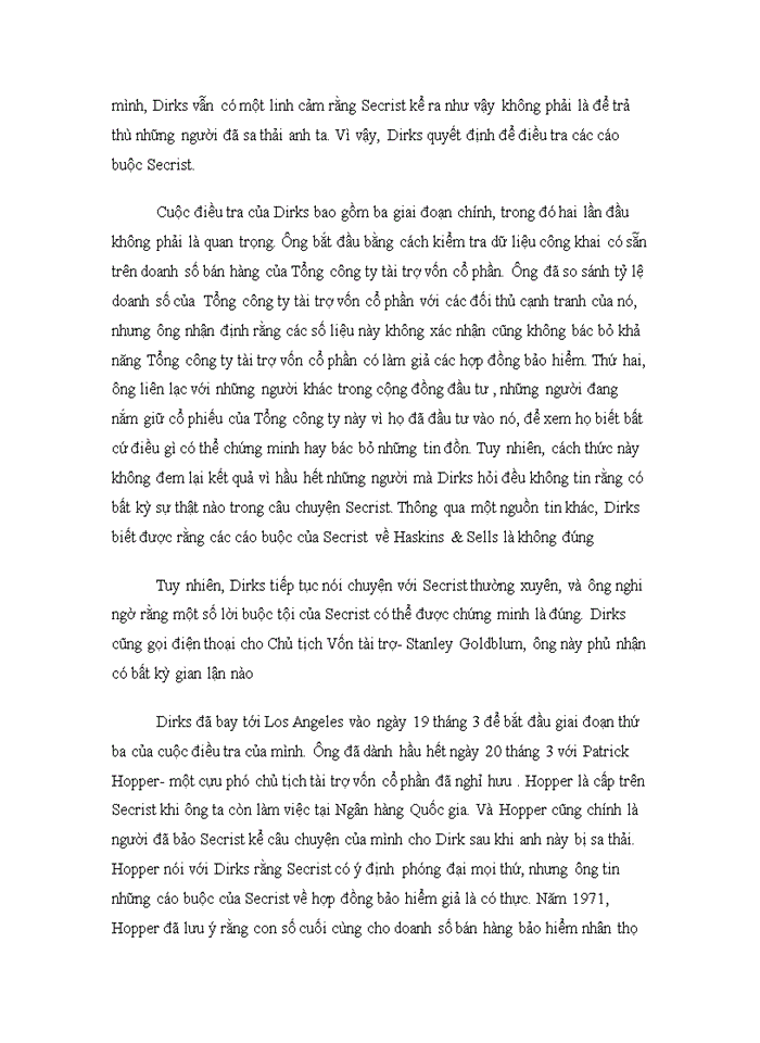 image for page Một số án lệ tiêu biểu trong chương 3 “vấn đề pháp lý trong mua bán và sáp nhập doanh nghiệp”