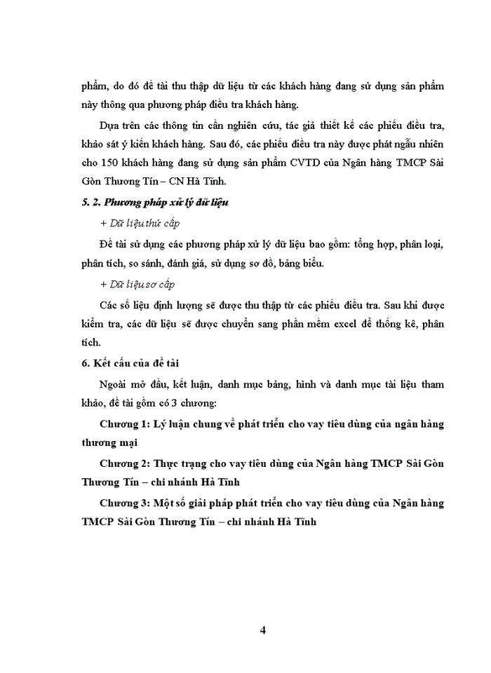 image for page Phát triển cho vay tiêu dùng của Ngân hàng TMCP Sài Gòn Thương Tín – chi nhánh Hà Tĩnh