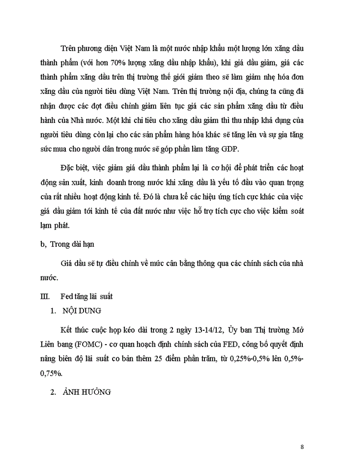 image for page Ảnh hưởng của một số vấn đề kinh tế thế giới đối với nền kinh tế thế giới và liên hệ Việt Nam