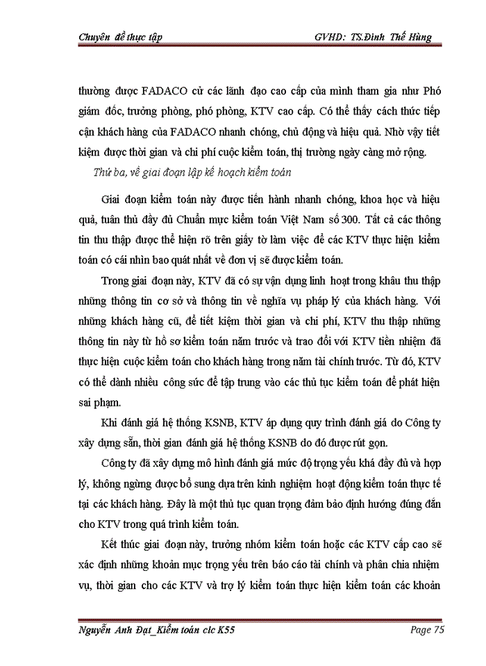 image for page Hoàn thiện quy trình kiểm toán chu trình bán hàng - thu tiền trong kiểm toán Báo cáo tài chính do công ty TNHH Kiểm toán và Tư vấn đầu tư tài chính Châu Á - FADACO  thực hiện