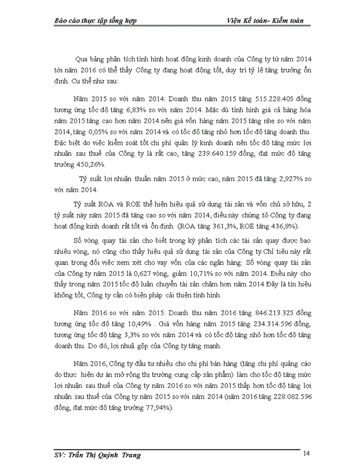 image for page Một số đánh giá về tình hình tổ chức hạch toán kế toán tại công ty TNHH thương mại Sơn Hà