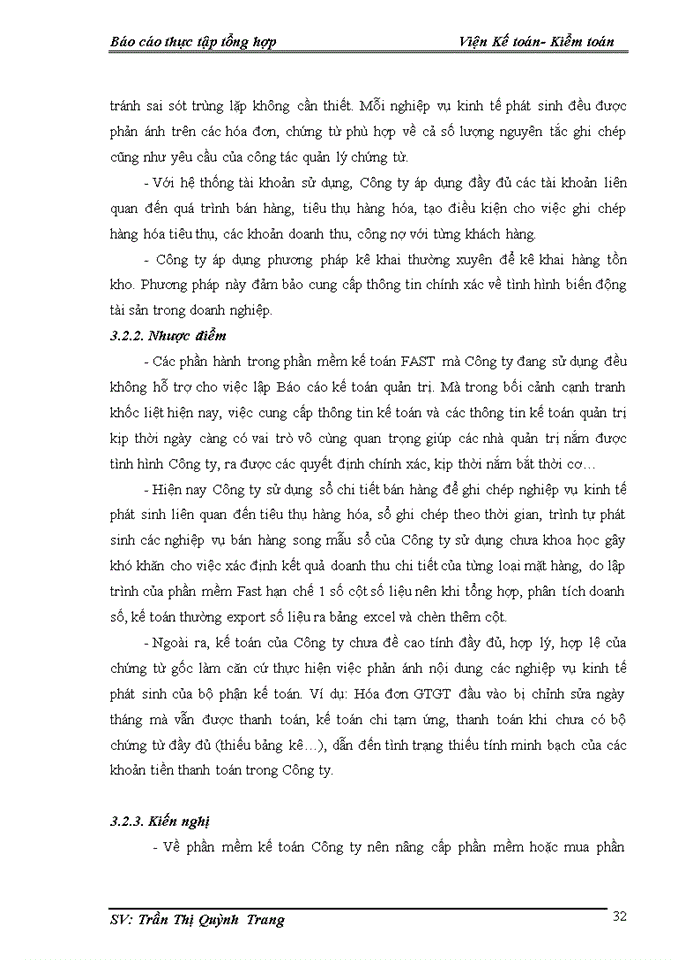 image for page Một số đánh giá về tình hình tổ chức hạch toán kế toán tại công ty TNHH thương mại Sơn Hà