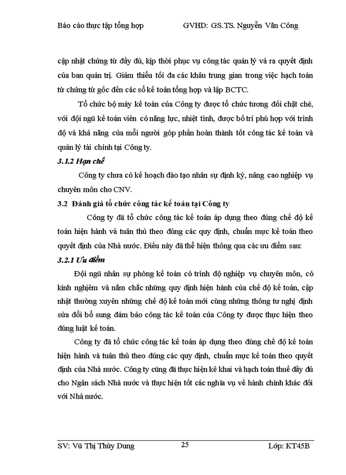 image for page Một số đánh giá về tình hình tổ chức hạch toán kế toán tại công ty cổ phần VIC việt nam