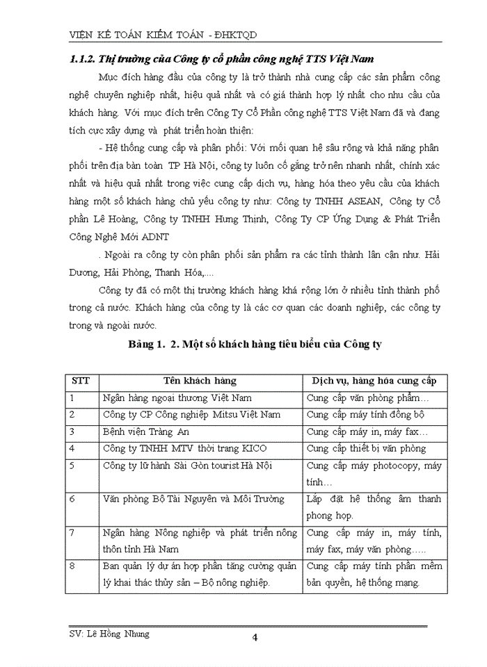 image for page Hoàn thiện kế toán bán hàng và xác định kết quả kinh doanh tại Công Ty Cổ Phần công nghệ TTS Việt Nam