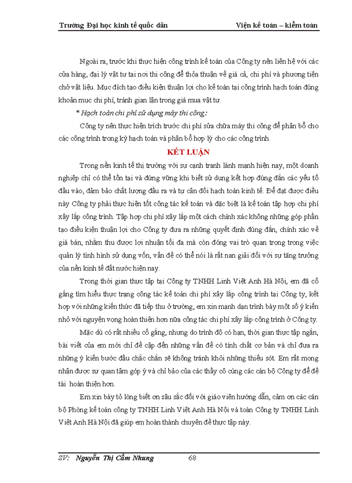 image for page Hoàn thiện kế toán chi phí sản xuất và tính giá thành sản phẩm tại Công ty TNHH Linh Việt Anh Hà Nội