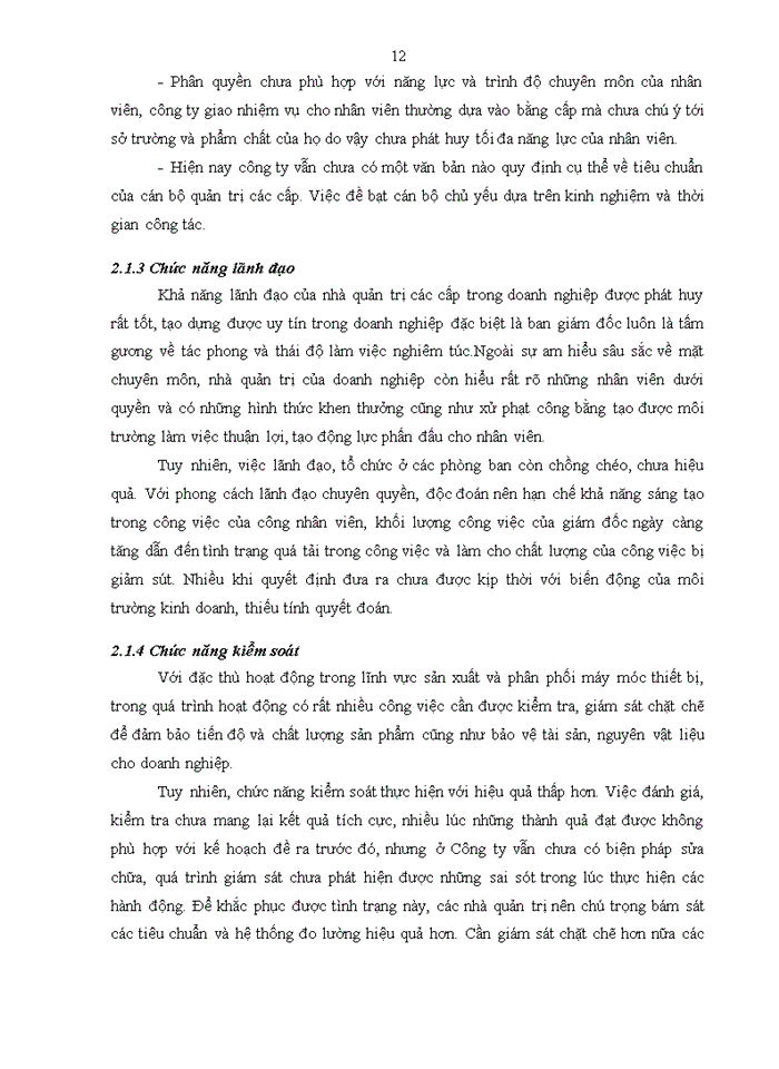 image for page Đánh giá khái quát những vấn đề tồn tại chính cần giải quyết trong các lĩnh vực quản trị chủ yếu tại doanh nghiệp