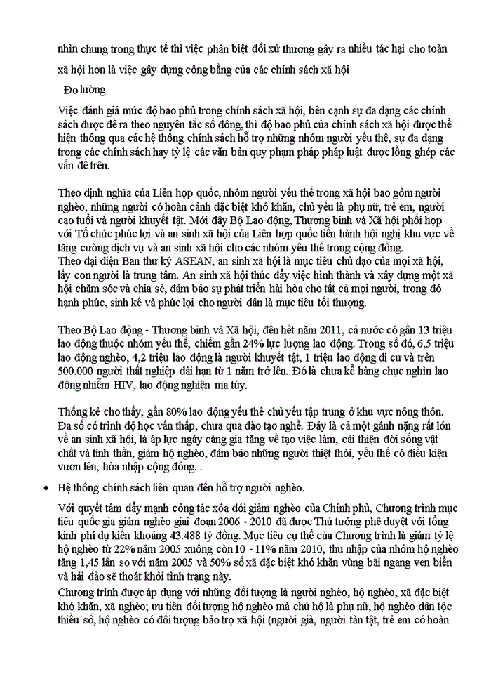 image for page Xây dựng hệ thống tiêu chí đánh giá tính công bằng trong chính sách xã hội