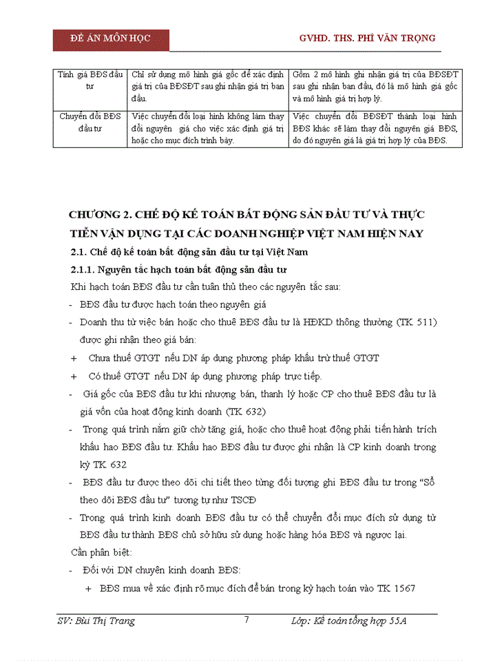 image for page Bàn về kế toán bất động sản đầu tư