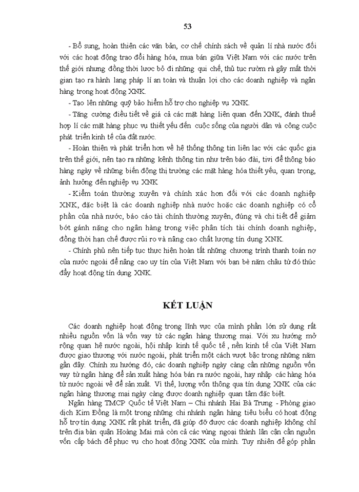 image for page Giải pháp phát triển hoạt động tín dụng xuất nhập khẩu của Ngân hàng TMCP Quốc tế Việt Nam – Chi nhánh Hai Bà Trưng – Phòng giao dịch Kim Đồng