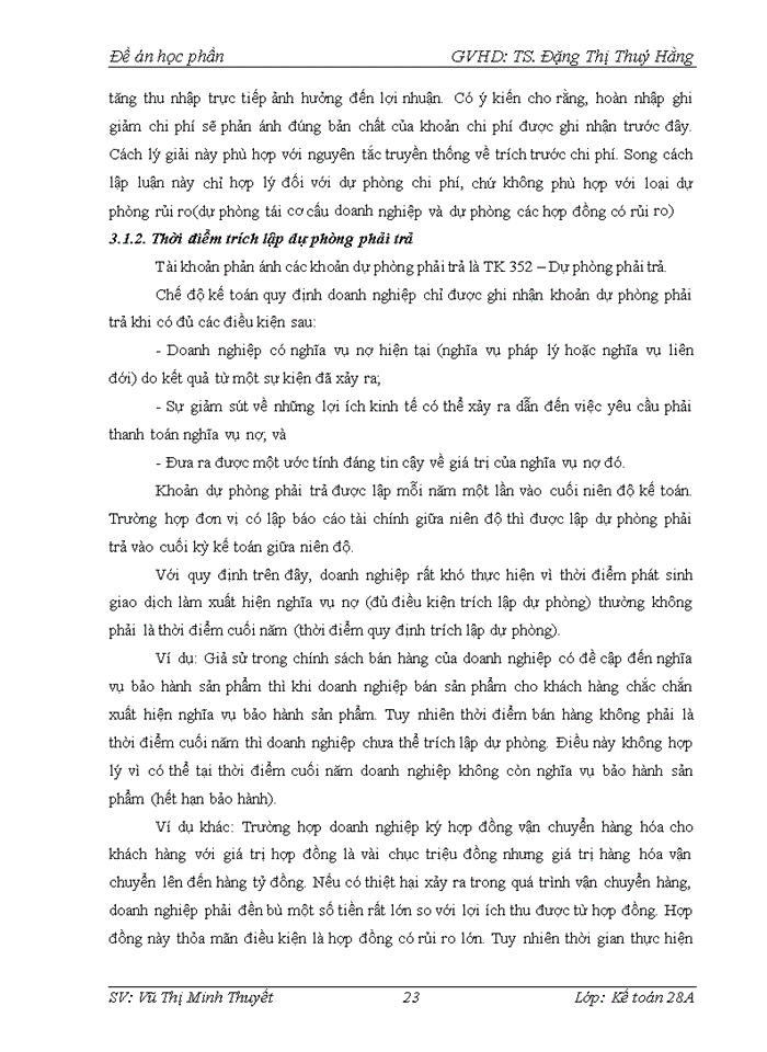 image for page Bàn về kế toán dự phòng phải trả, nợ tiềm tàng trong các doanh nghiệp ở Việt Nam hiện nay