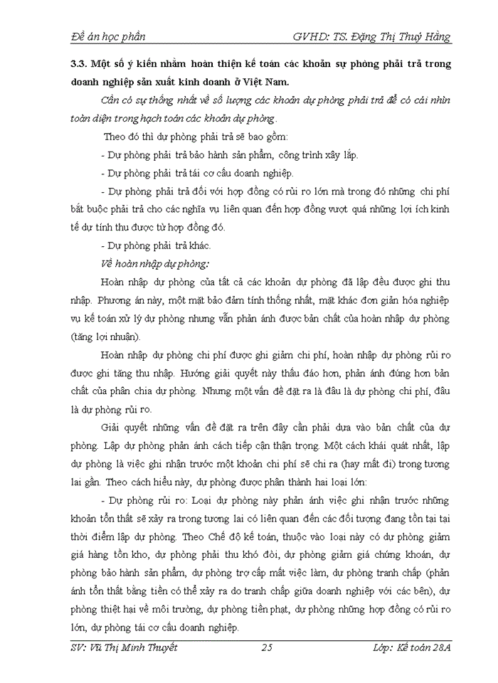 image for page Bàn về kế toán dự phòng phải trả, nợ tiềm tàng trong các doanh nghiệp ở Việt Nam hiện nay