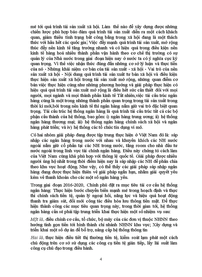 image for page Vai trò của tư bản ngân hàng trong quá trình tái sản xuất xã hội và vận dụng với nước ta hiện nay