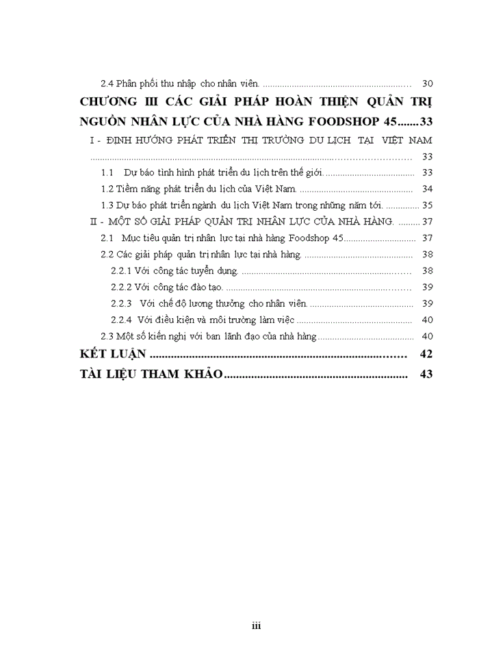 image for page Thực trạng và các nguồn giải pháp quản trị nguồn nhân lực tại nhà hàng foodshop 45