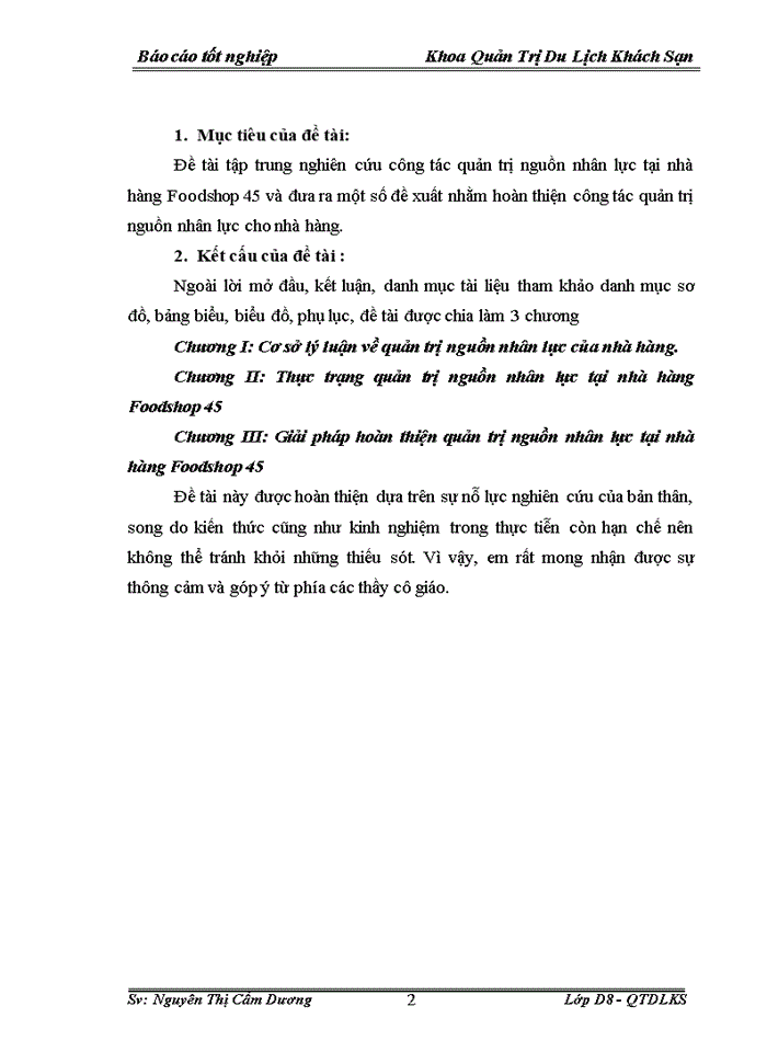 image for page Thực trạng và các nguồn giải pháp quản trị nguồn nhân lực tại nhà hàng foodshop 45