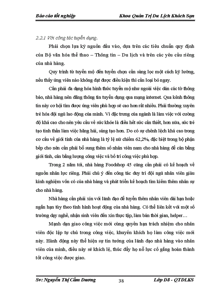 image for page Thực trạng và các nguồn giải pháp quản trị nguồn nhân lực tại nhà hàng foodshop 45