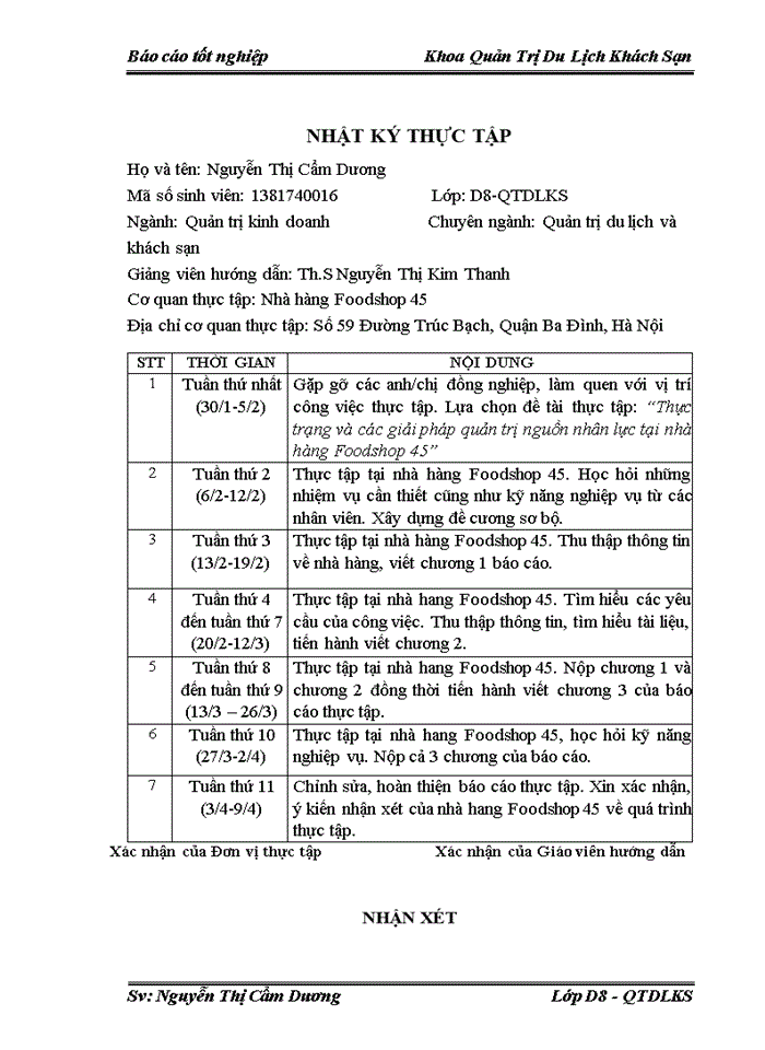 image for page Thực trạng và các nguồn giải pháp quản trị nguồn nhân lực tại nhà hàng foodshop 45