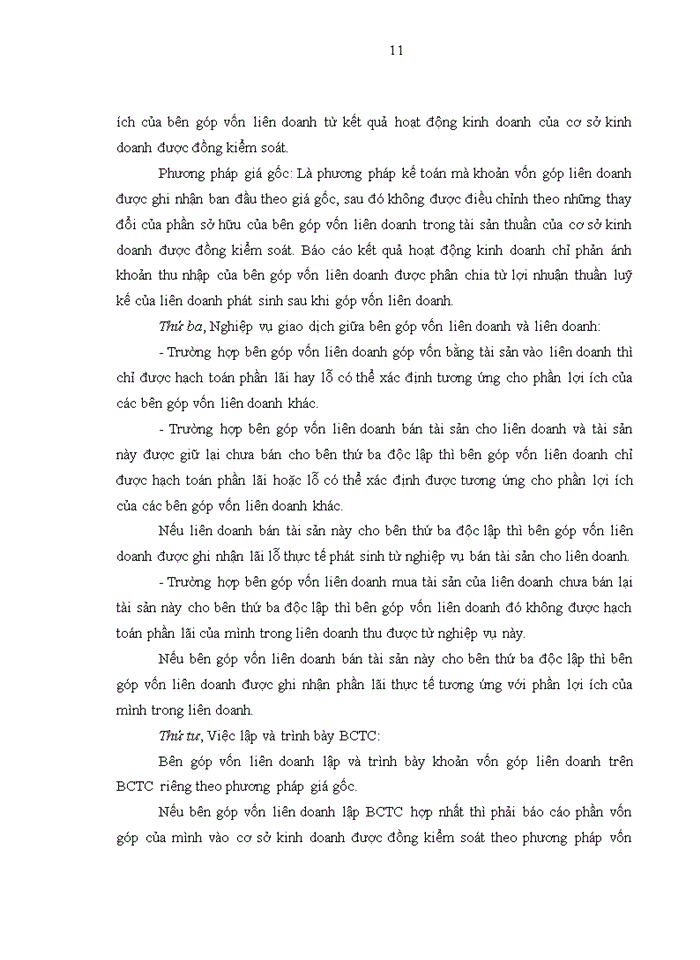 image for page Hoàn thiện kế toán đầu tư liên doanh trong chuẩn mực và chế độ kế toán Việt Nam hiện hành